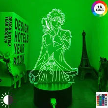 

miflame New 3d Lamp Anime Bleach Ichigo Kurosaki for Bedroom Decor Nightlight Cool Birthday Gift Acrylic Led Night Light Bleach