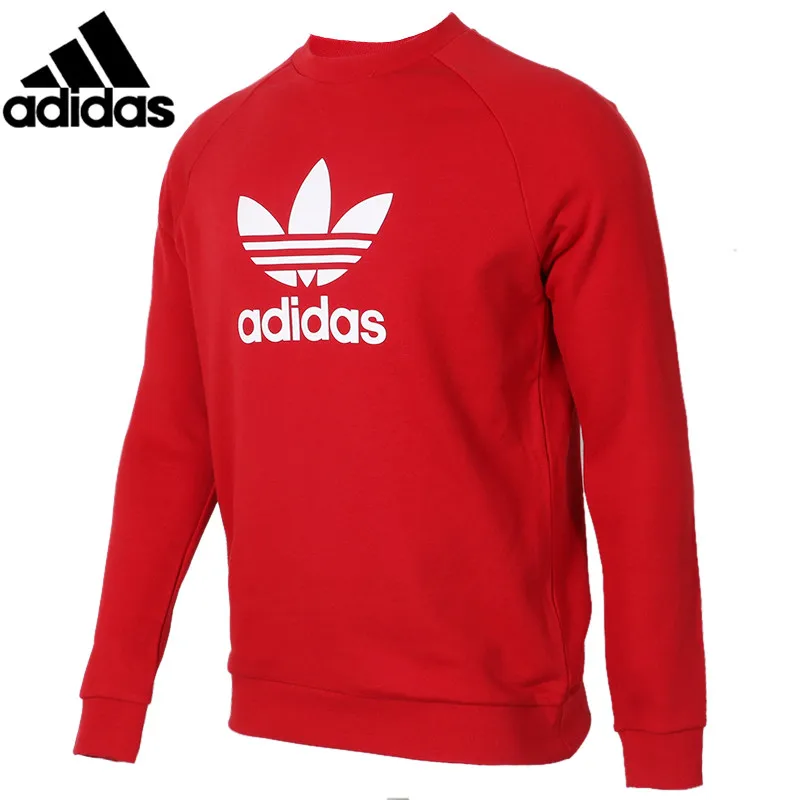 

Original Adidas New Arrival TREFOIL CREW Men's Down coat Hiking Down Sportswear DX3615