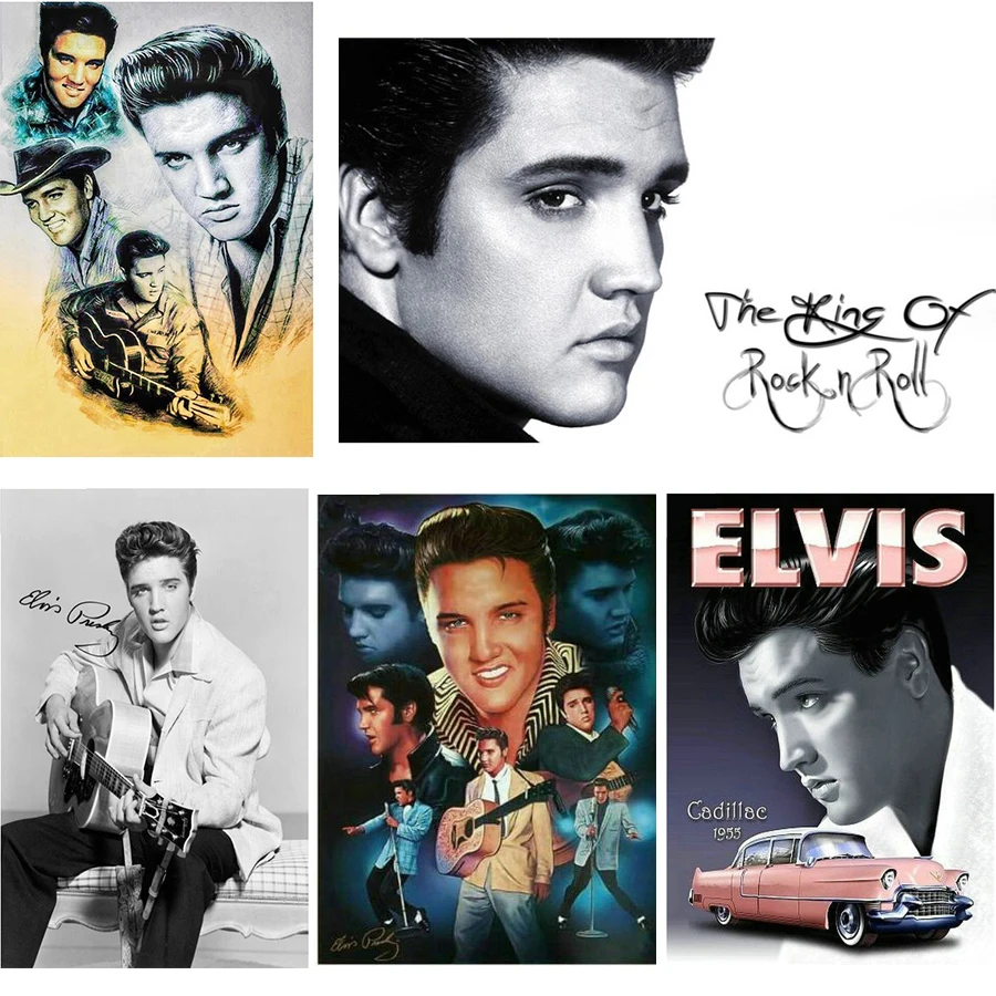 New-Full-Square-Round-Drill-5D-DIY-Diamond-Painting-Elvis-Presley-3D-Embroidery-Cross-Stitch-Rhinestone