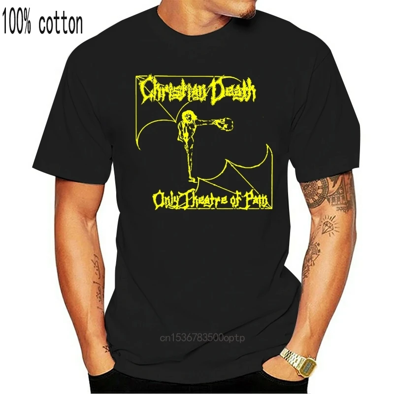 VINTAGE T-SHIRT CHRISTIAN DEATH ONLY THEATRE OF PAIN REPRINT SIZE USA S - 5XL |