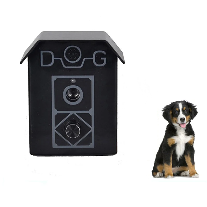 Водонепроницаемый Электронный ошейник для дрессировки собак, электрический прибор для борьбы с лаем для собак, ультразвуковое устройство для сдерживания лай