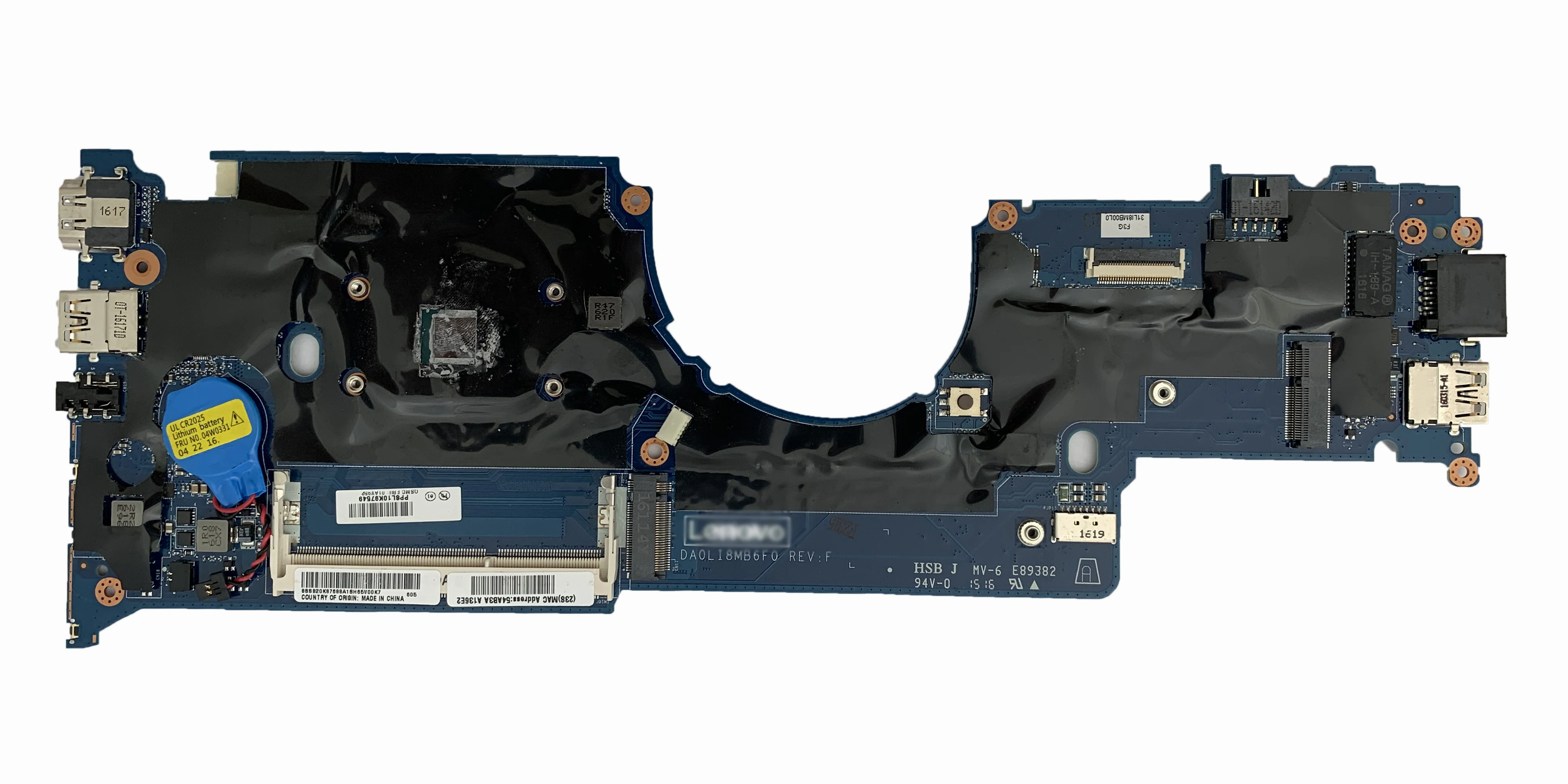 Greatest  for Lenovo ThinkPad yoga 11E 01AV952 Laptop Mainboard DA0LI8MB6F0 with CPU N3150 Notebook Motherboa