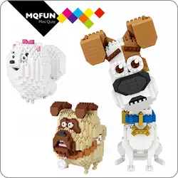 LOZ алмазные блоки Джек Рассел терьер собака мультфильм аниме DIY строительные блоки милые мини фигурки животных пластиковые игрушки для