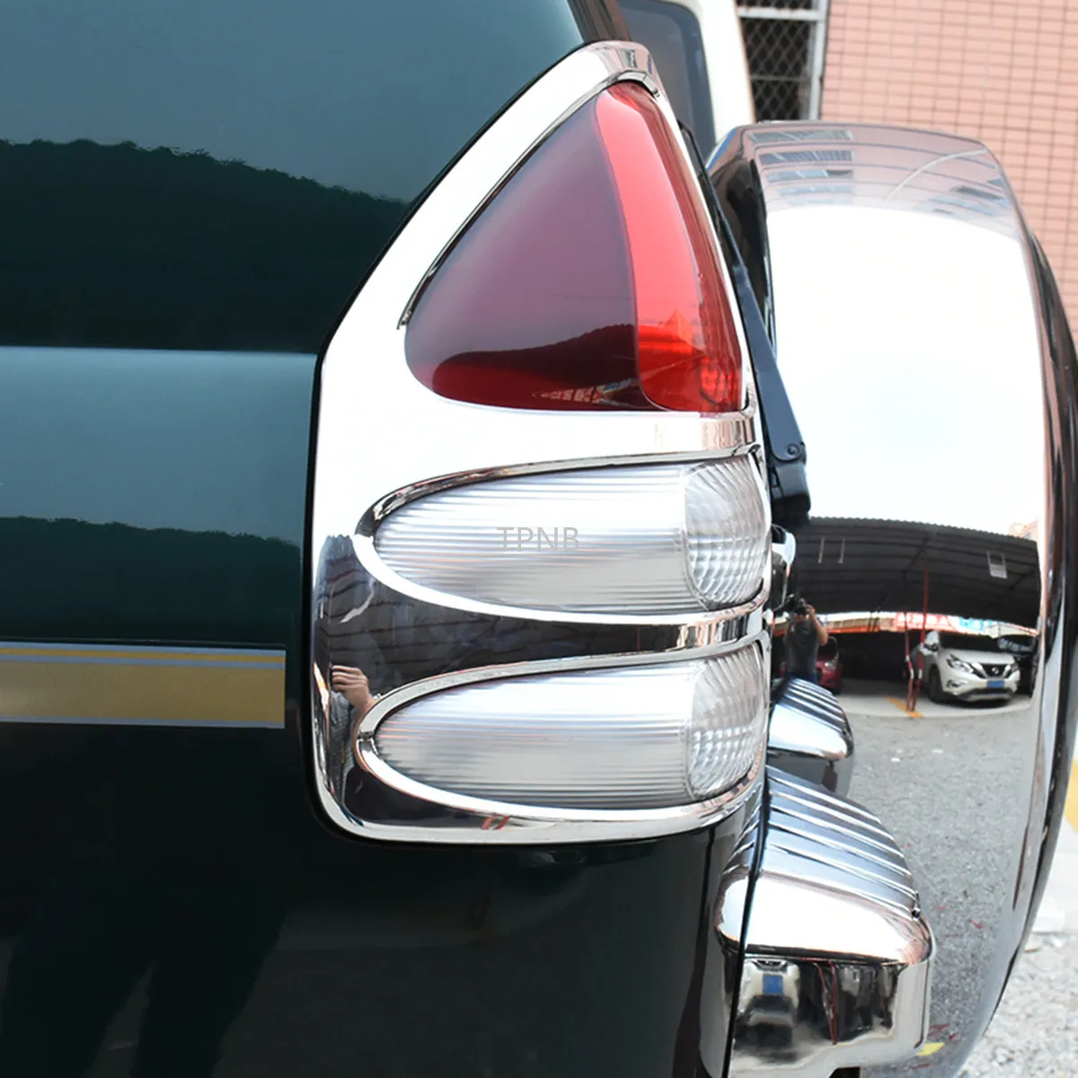 Задний светильник для Toyota Land Cruiser Prado 120 FJ120 2003 2004 2005 2006 2007 2008 2009 Отделка капюшона
