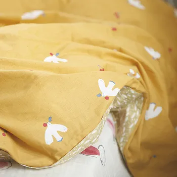 

Small pigeon cotton twill fabric sheets and quilt sets handmade clothing cotton fabric
