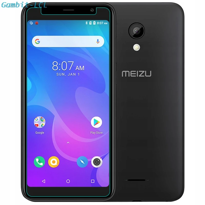 Защитное стекло закаленное 2.5D 9H для Meizu C9 / pro 2 шт. | Мобильные телефоны и