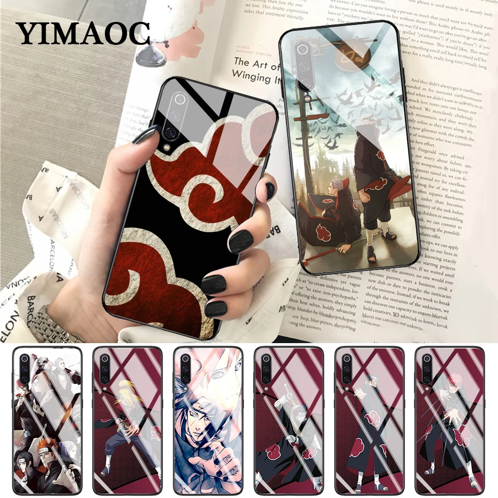 YIMAOC Наруто умное стекло чехол для Xiaomi Redmi 4x 6A Примечание 5 6 7 Pro mi 8 9 Lite A1 A2 F1 |