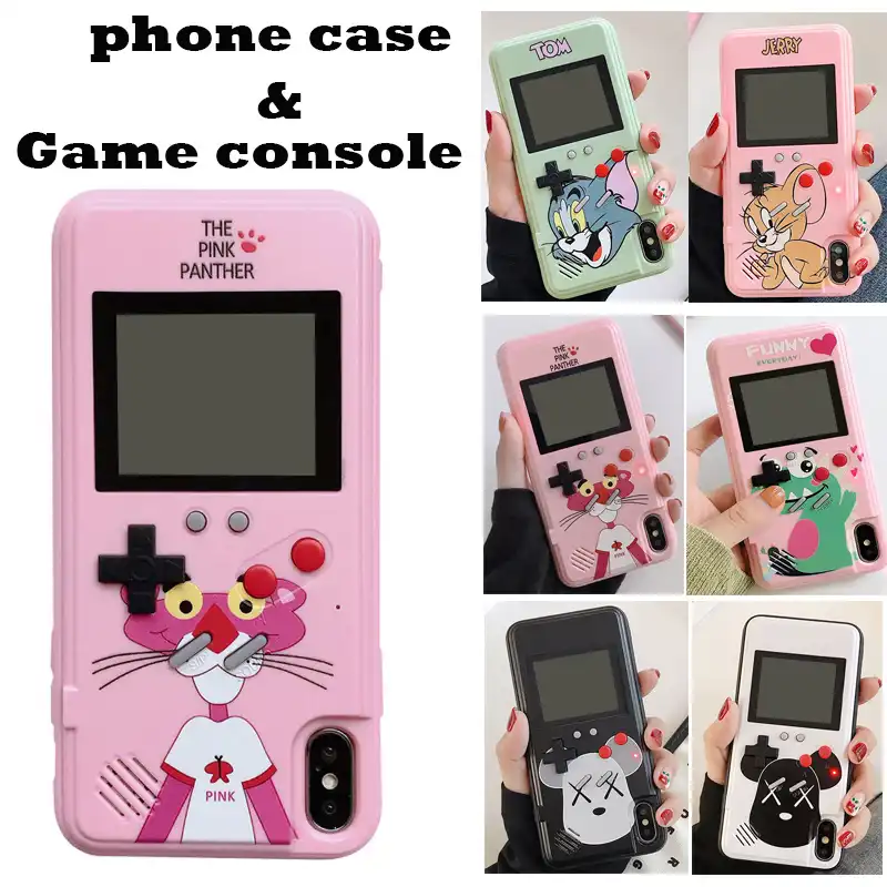 カラーディスプレイゲームボーイ電話ケースiphone 12ミニ11プロマックスxs Xr 8 7 Se サムスン注 10 S超s10プラスケース Phone Case Covers Aliexpress
