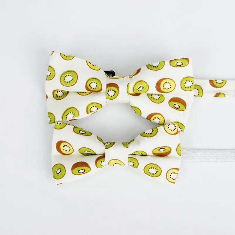 Bowtie sets Новые Брендовые мужские комплекты с милым принтом и галстуком-бабочкой для мальчиков и девочек, милые женские галстуки-бабочки - Цвет: Bowtie sets