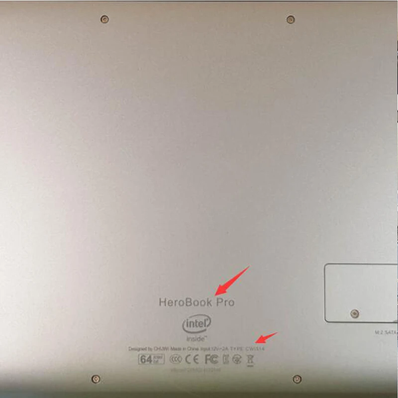Chuwi Herobook Pro com Plugue de Fios Bateria de Notebook Portátil 5000mah Cwi514 141 38wh 7.6v Novo - Imagem 2