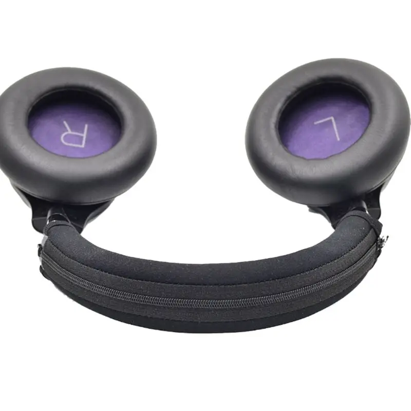 

Headphone Headband Cover Head Band Flexible Cloth Zipper Cushion Top Pad Protector Replacement for Plantronics BackBeat Pro 1 2