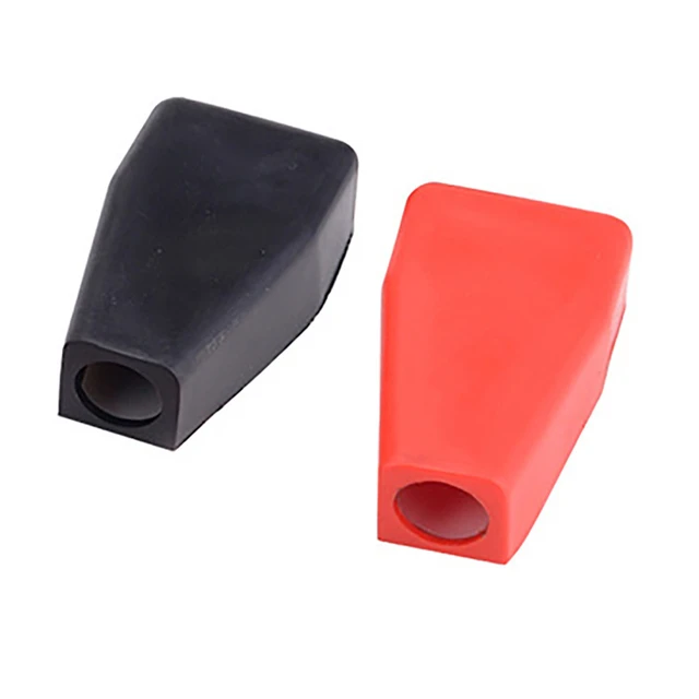 Manchon de Protection pour bornes de batterie de voiture, 2 pièces, pôle  positif et négatif, couvercle isolant pour bornes de batterie - AliExpress