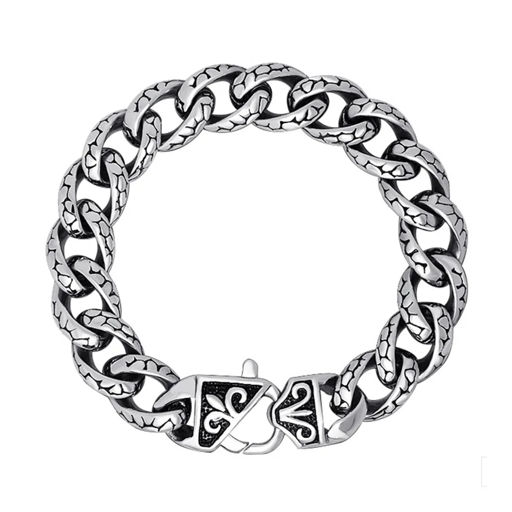 

Bracelets Men Europe And America Personalized & Creative Retro Decorative Pattern Performance Ornament Punk Simple Korean Style