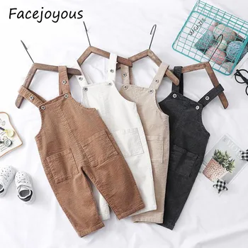 

2020 New Kids Overalls Infant Girls Jumpsuits Corduroy Boys Overalls Children Harem Pants Toddler Girl Overall Baby Clothing
