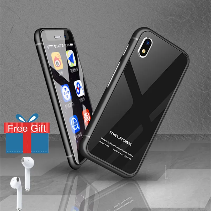 Мини смартфоны Melrose S9 PLUS карманные недорогие 4G LTE ультратонкий телефон Android 7 0