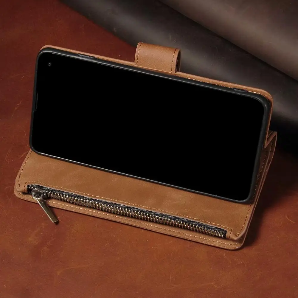 Чехол книжка из ПУ кожи на молнии для Samsung S20 S10 S9 Plus Ultra Lite S10E Note 20 10 9|Бамперы| |
