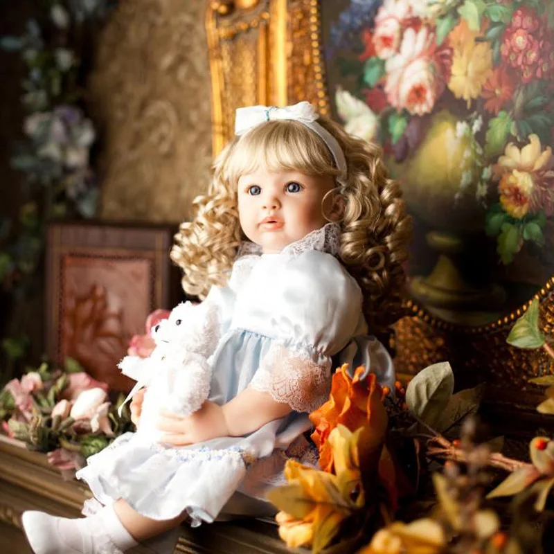 

60 Centimeter Reborn Toddler Baby Simulated Doll Rebirth Infant NPK Brand Genuine Product High Quality