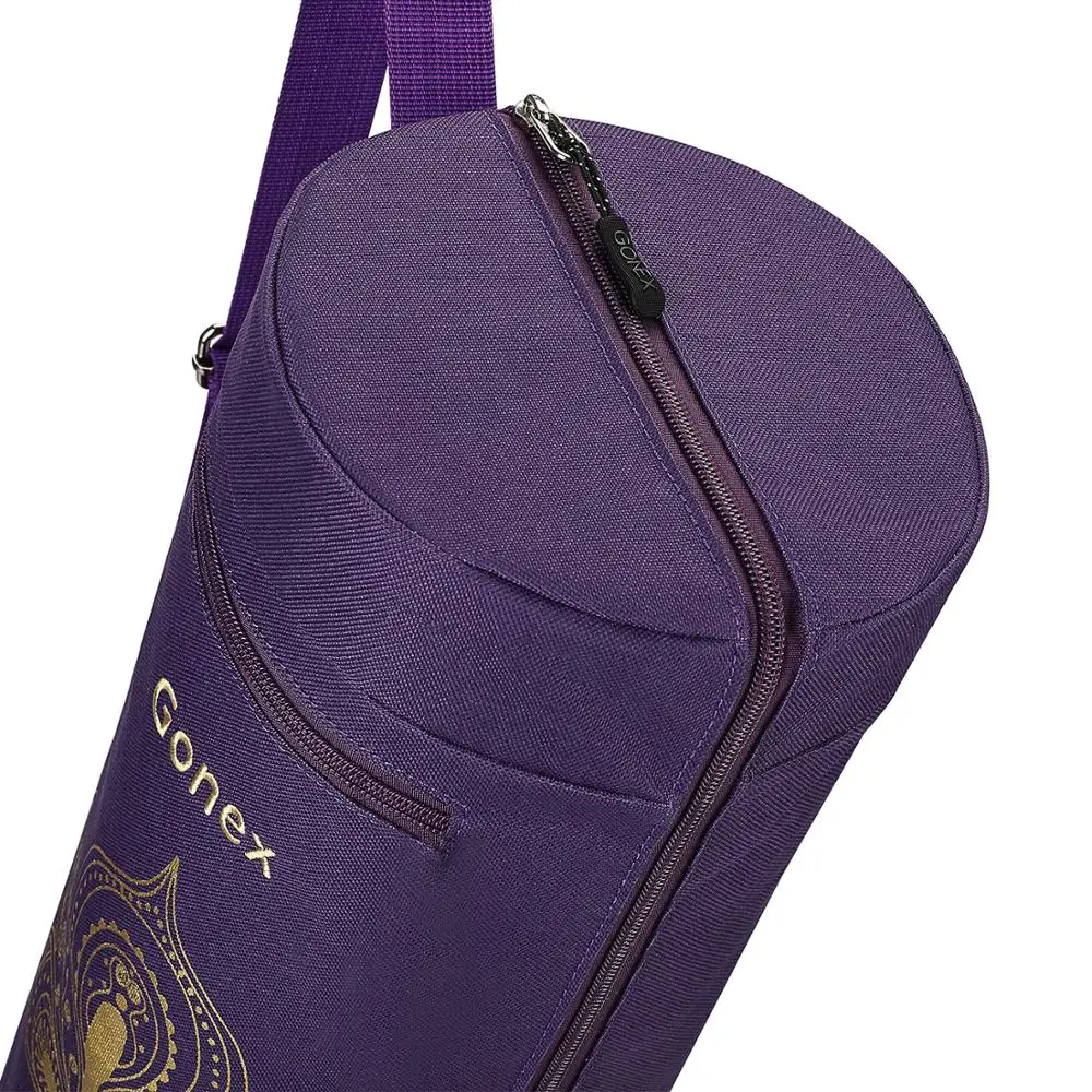  Gonex Yoga Mat Bag Full-Zip Exercise Gym Carry Bag Durable Waterproof Oxford Cloth with 2 Pockets A - 4000112524170