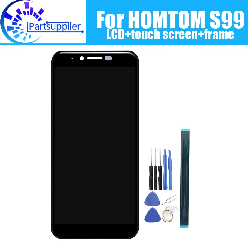 HOMTOM S99 ЖК-дисплей + сенсорный экран дигитайзер рамка в сборе 100% Оригинальный Новый