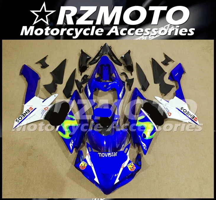 ABS мотоцикл обтекатель комплект для YAMAHA YZF R1 2007-2008 год кузов литья под давлением Магазин № 1548