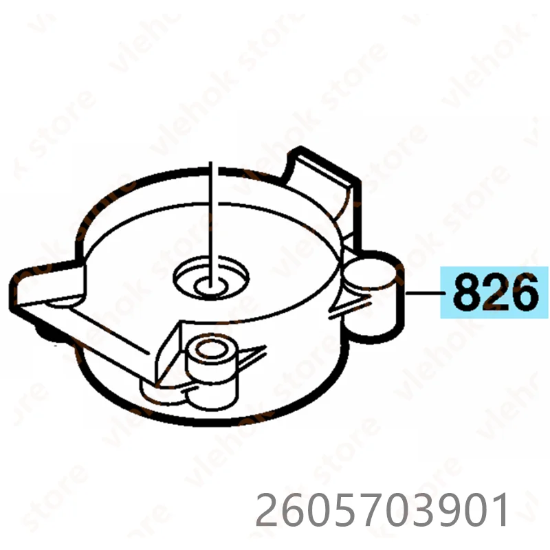 Фланцевый подшипник для BOSCH GSS14 GSS16A 1289D GSS14A 2605703901 Vw ручная орбитальная