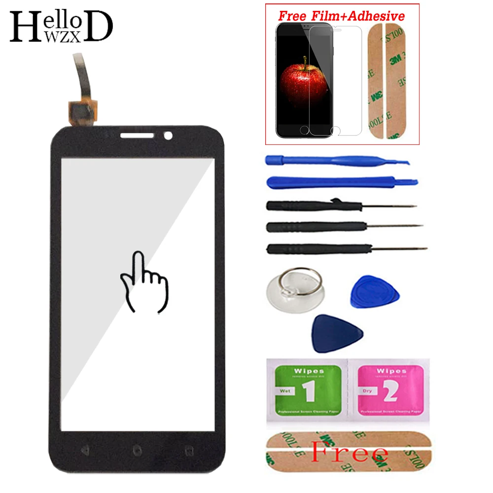 

Touch Screen For Huawei Y541 Y5 Y5c Y541-U02 Lens Sensor Touch Panel Digitizer Front Glass Screen Protector Adhesive
