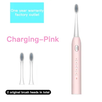 

Electric Toothbrush Cordless USB Rechargeable Ultrasonic Automatic Toothbrush IPX7 Waterproof Multifunction 5 modes Tooth Brush