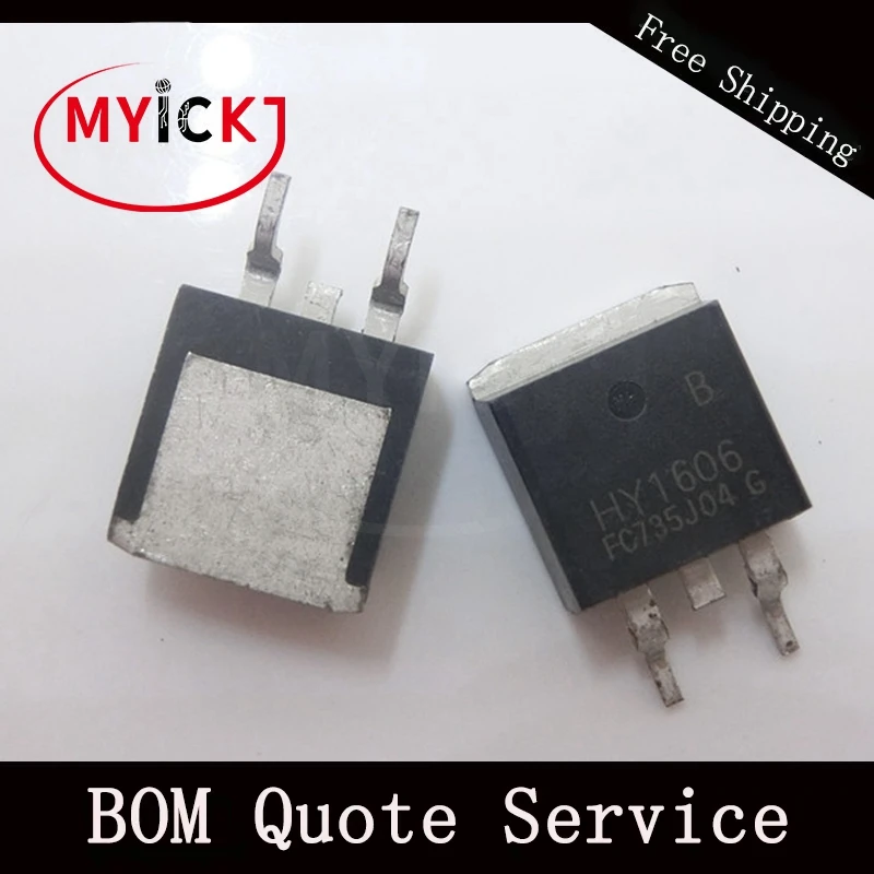 

10PCS HY1606B TO-263 N-Channel Enhancement Mode MOSFET IC CHIP
