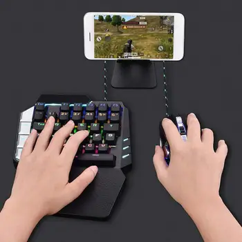 

Brand New K109 Gaming Keyboard One-Handed Mechanical Keyboard For Laptop Computer Portable Gamer Keyboard For PUBG Phone