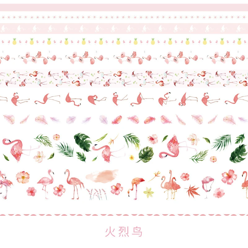 10 шт./компл. Magic Сакура лес лента Washi Стикеры s клейкая лента Diy Скрапбукинг Стикеры этикетки клейкая лента - Цвет: 3