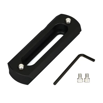 

Safety Quick Release Rigs Rail Durable 6cm Long Tool Black Accessories Protective With Spring Pins Anti Off For DSLR Camera