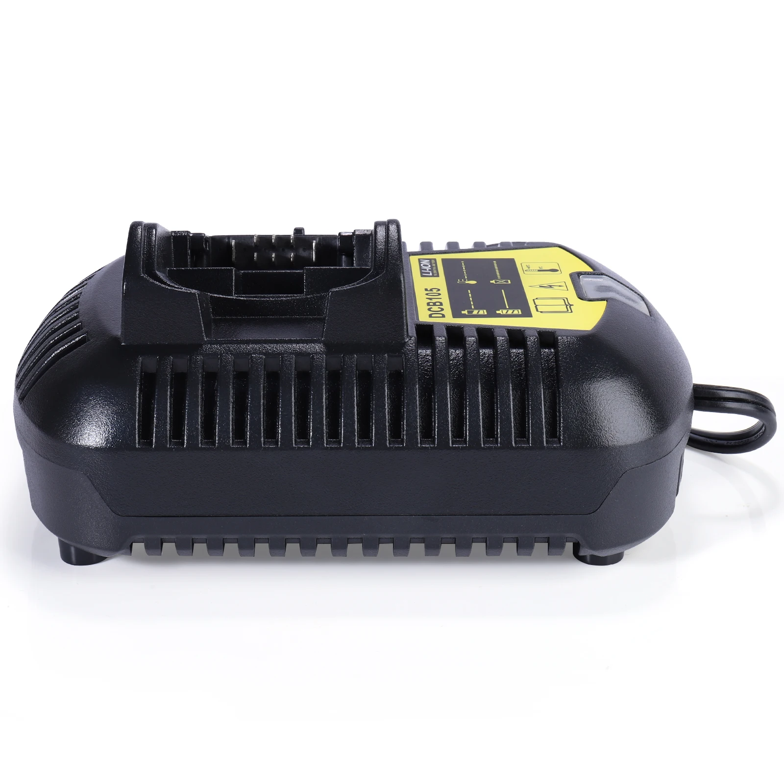 Carregador de Bateria para Dewalt Dcb206 Dcb205 Dcb201 Dcb203 - Carregador Dcb101 Dcb107 Dcb112 Dcb115 Dcb105 Dcb180 Dcb120 Dcb127 Dcb200 - Image 4