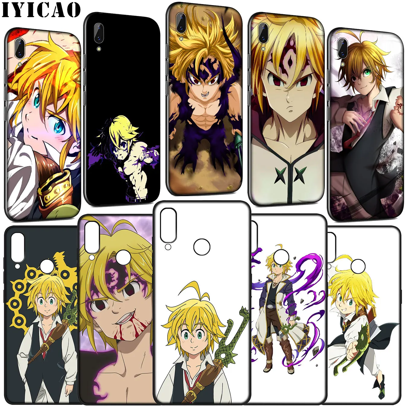 The Seven Deadly Sins Prisoners of the Sky Soft Case for Huawei Y9 Y7 Y6 Prime 2019 Honor 20 10 9 9X 8C 8X 8 Lite 7C 7X 7A Pro |