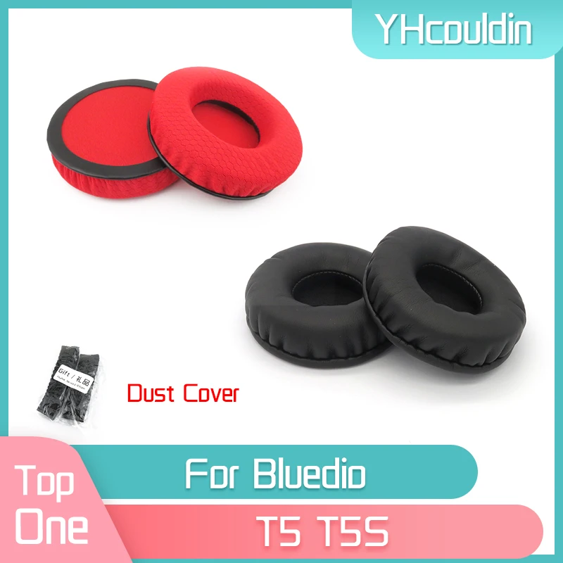 

YHcouldin Earpads For Bluedio T5 T5S Headphone Replacement Pads Headset Ear Cushions