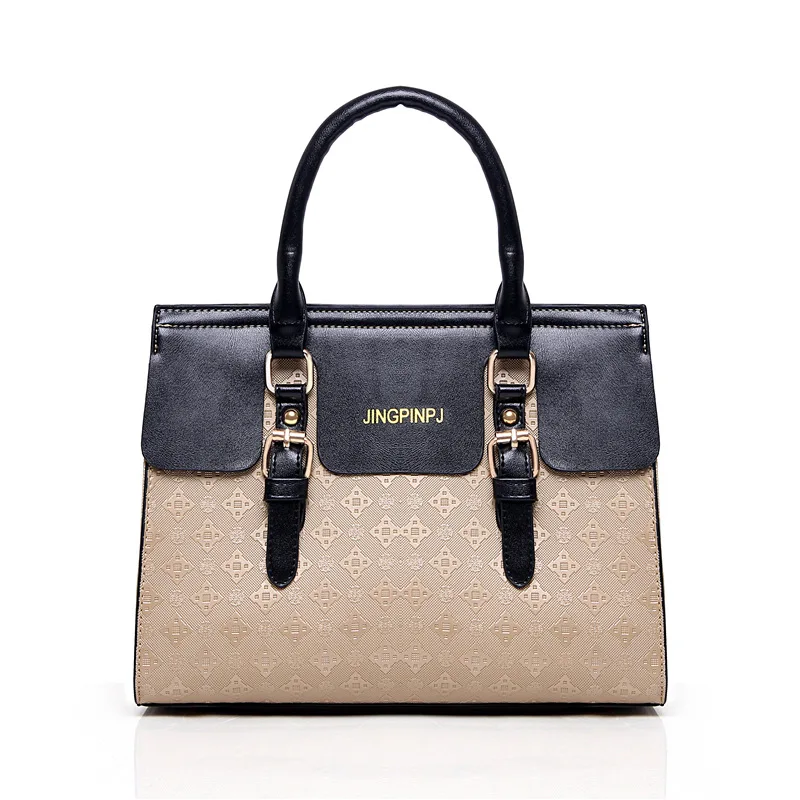 

2019 New Style WOMEN'S Bag Top Grade Embossed One-Shoulder Handbag-Style Five-Piece Different Size Bags