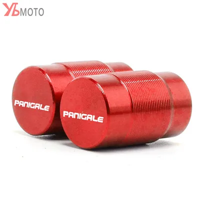Вентиль шины колеса колпачки для поездок на мотоцикле DUCATI MONSTER 600 620 848 696 796 1200 1100 скремблер 400 800 Panigale V4 V4S V4R 1199 959 899 1299 - Цвет: PANIGALE-Red