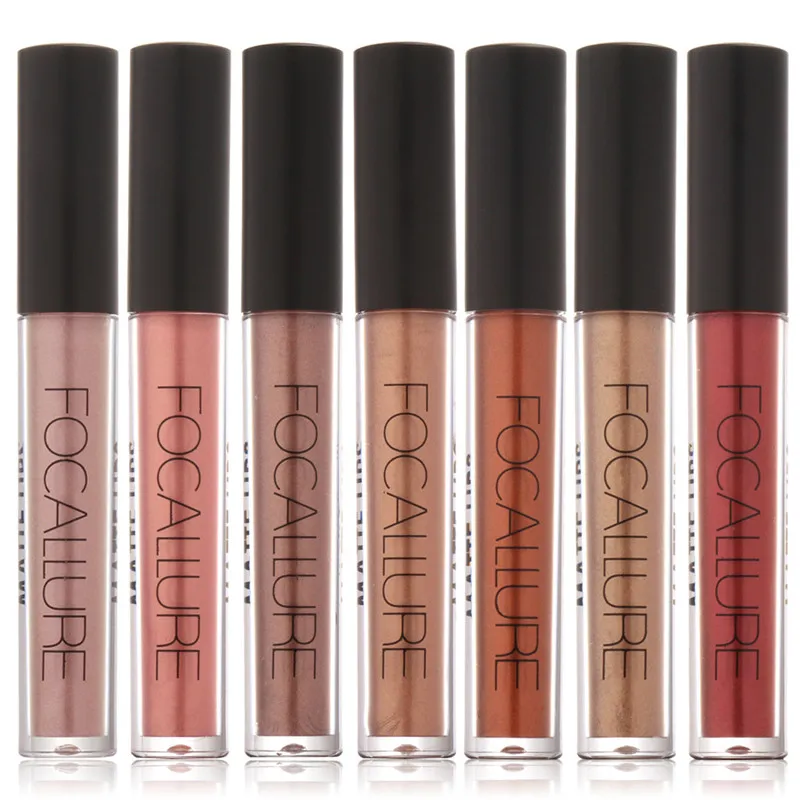 FOCALLURE Chameleon Shimmer Lipstick Metal Lip Gloss metal 9 Colors 2020 New Long Lasting Lips Makeup Charming Long-Wearin