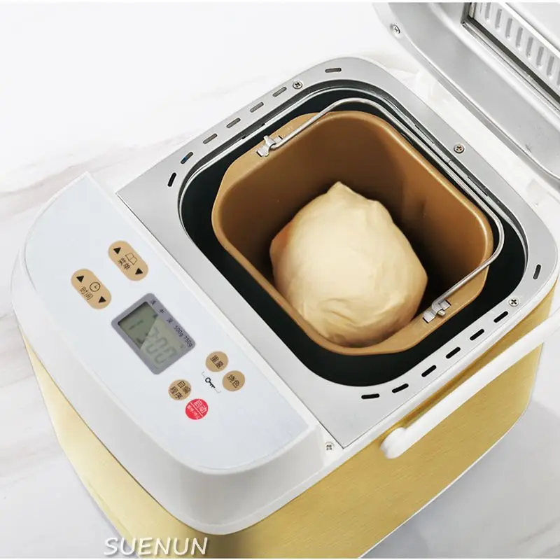 Automatic Electric Bread Maker Intelligent Fruit Bread Cake Baking Machine Toast Breadmaker Yogurt Fermenter Dough Mixer bread machine