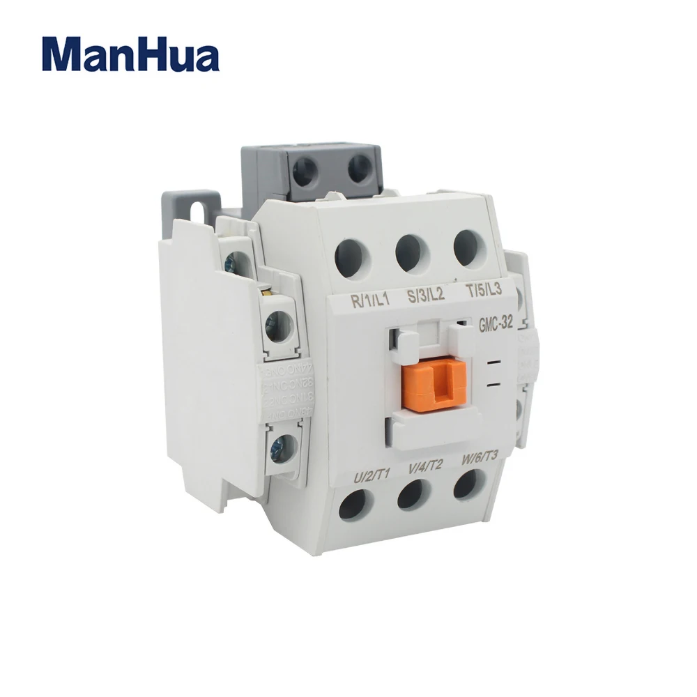 Description Picture 6 of itemManHua GMC-32 GMC-40 GMC-50 3 Phase   Control Power Signal Electrical Magnetic Contactor 220VAC