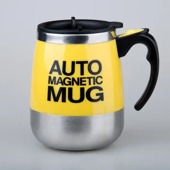 

Lazy Auto Stirring Cup Stainless Steel Electric Magnetic Rotating Coffee Mug Mug Magnetized Cup Gift Cup