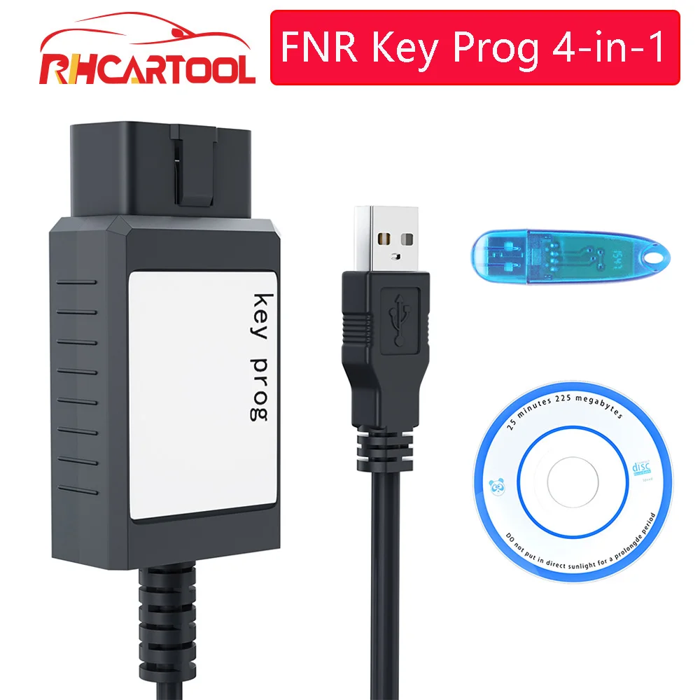 Диагностический инструмент OBD2 FNR Key Prog 4 в 1 для renault Nissan/FNR программатор ключей с USB