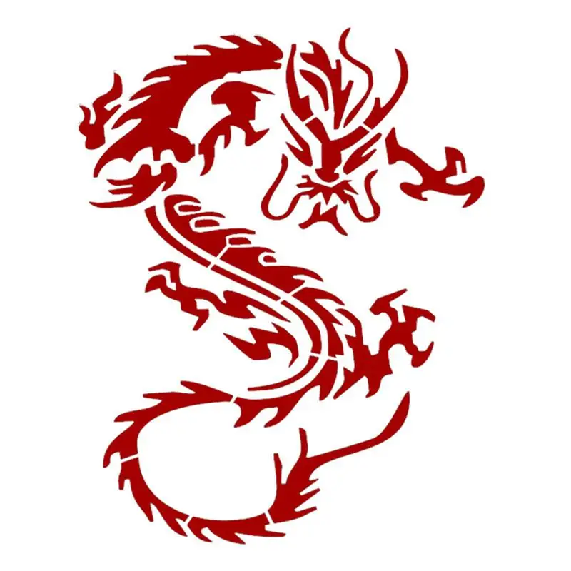 Трафареты для татуировок 4 шт. шаблоны с вырезами карточка Dragon Tatoo мальчиков