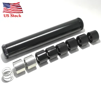 

1/2"-28 C Cell Low Profile End Cap 2PCS 304 SS & 6PCS 6061 AL Storage Cups For NAPA 4003 WIX 24003 Fuel Trap Filter L7.5"