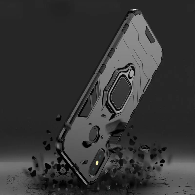 Для Xiaomi Redmi Note 6 7 Pro Redmi 7 Гибридный магнитный держатель подставки для кольца чехол задняя крышка чехол-бампер для телефона