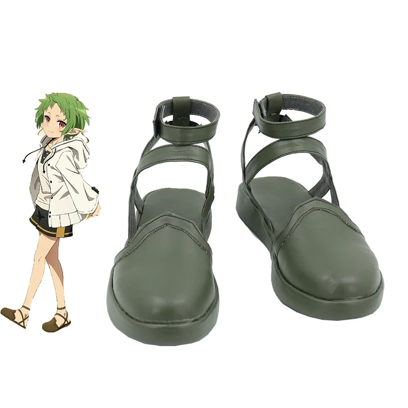 

Unisex Anime Cos Sylphiette Greyrat Cosplay Costumes Boots Shoes Halloween Christmas Party Custom Made Size
