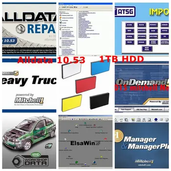 

Alldata 10.53 auto repair software 2019 Hot alldata mitchell on demand and mitchell ondemand 5.8+moto heavy truck 49in1 hdd 1tb