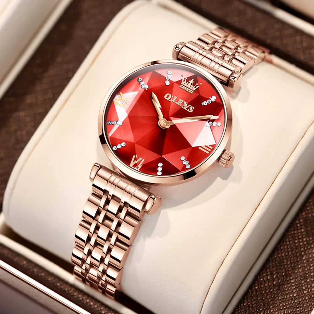 OLEVS Quartz Watch for Women Ladies Fashion Wrist Watch