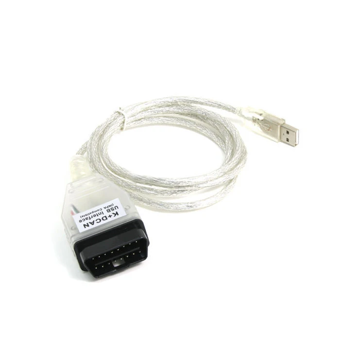 K+ DCAN USB интерфейс преобразования OBD2 EOBD разъем диагностического кабеля аксессуары