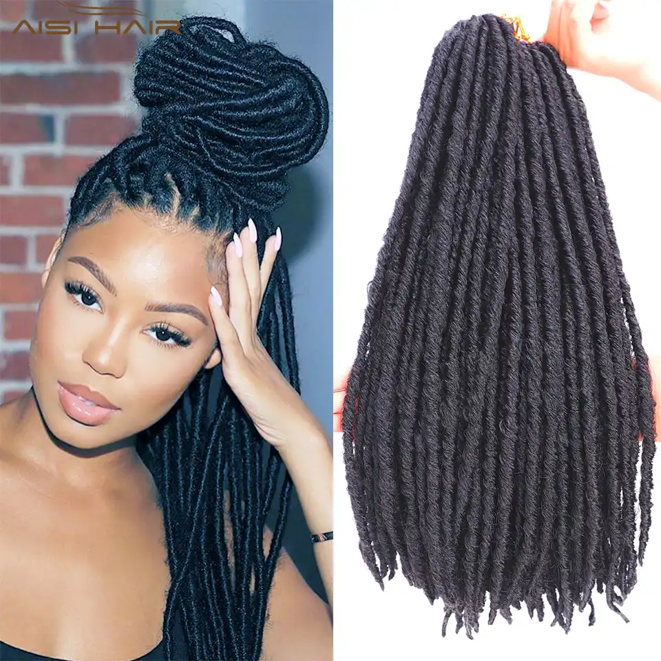 Crochet Braids Jumbo Dread Hairstyle Dreadlocks Ombre Grey