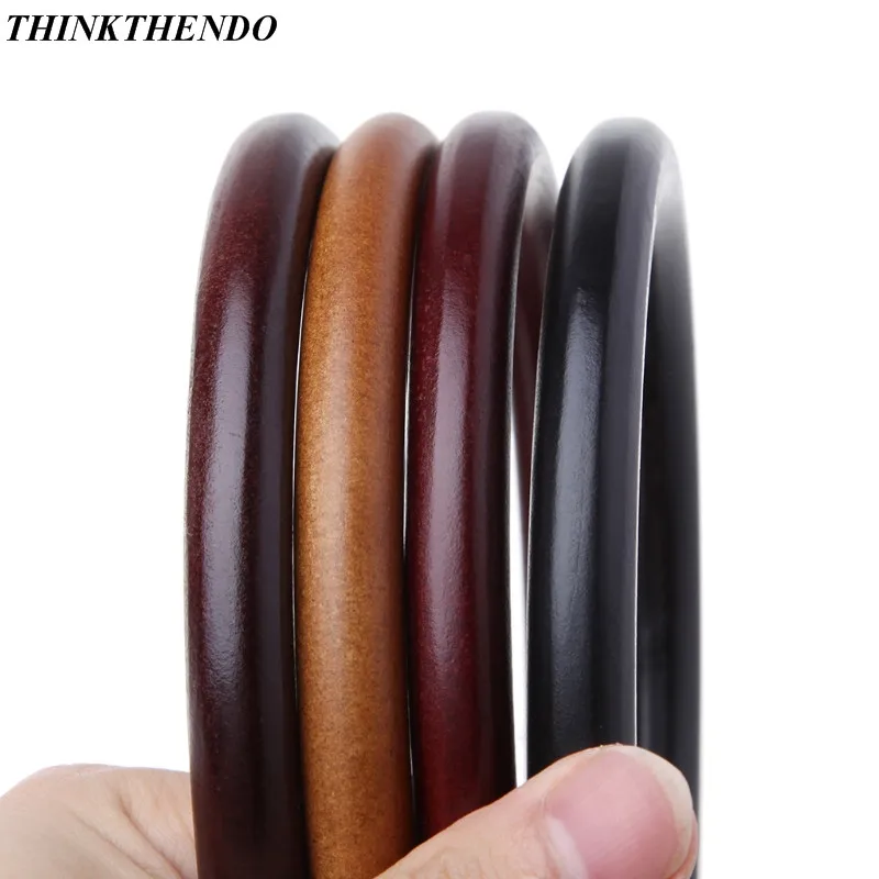 Round Wooden Handle for Handmade Handbag DIY Tote Purse Frame Making Bag Hanger